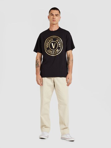 Versace Jeans Couture T-Shirt in Schwarz