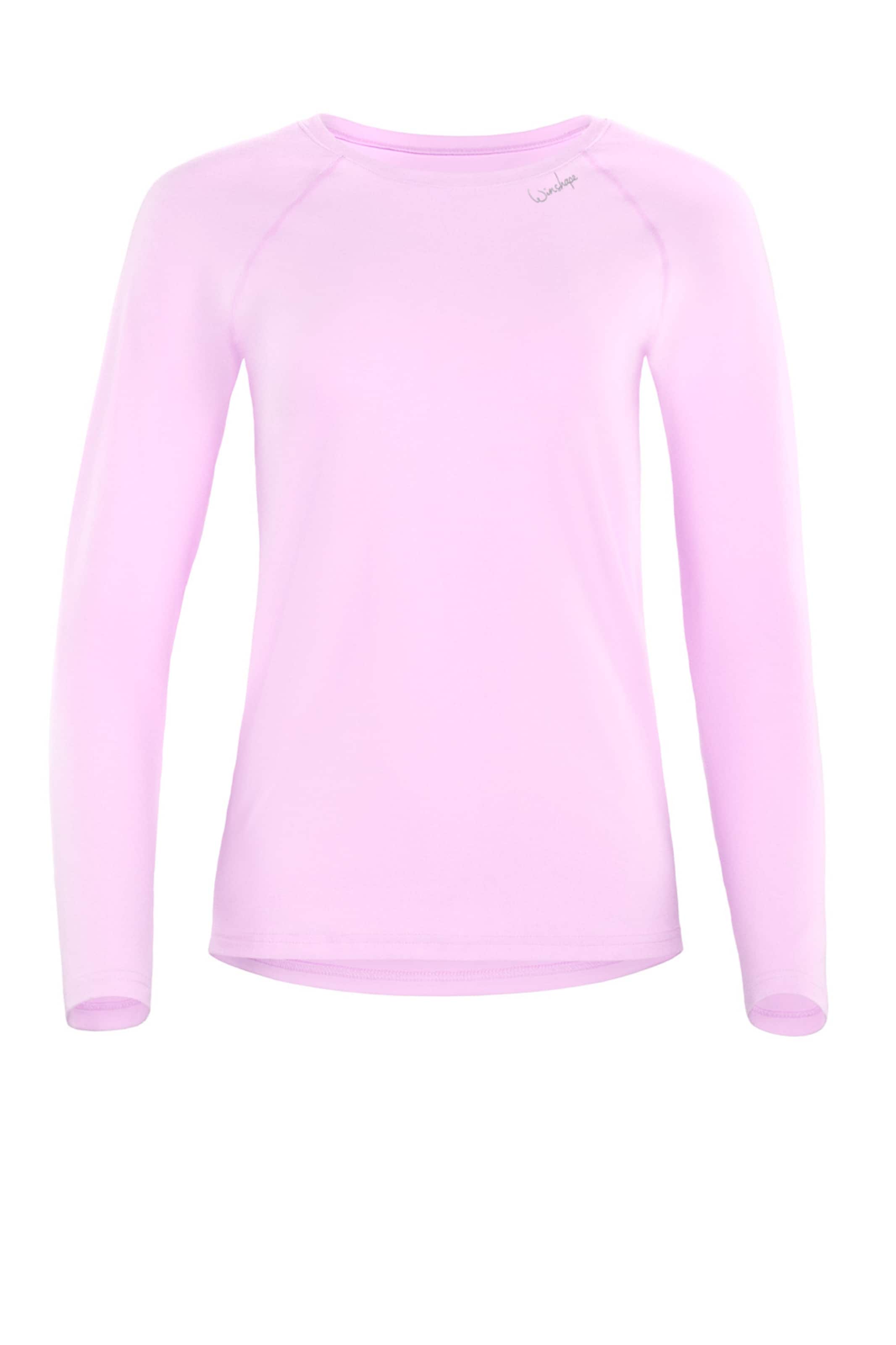 T-shirt fonctionnel &#x27;AET118LS&#x27; Winshape en rose : devant