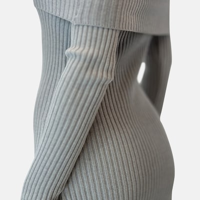 Elara Kleid in grau, Produktansicht