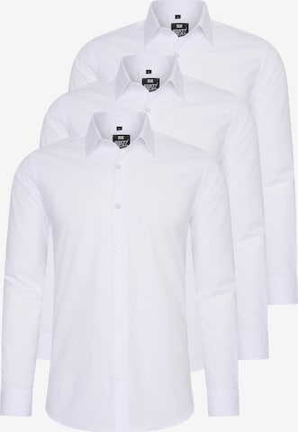 Rusty Neal Overhemd in Wit: voorkant