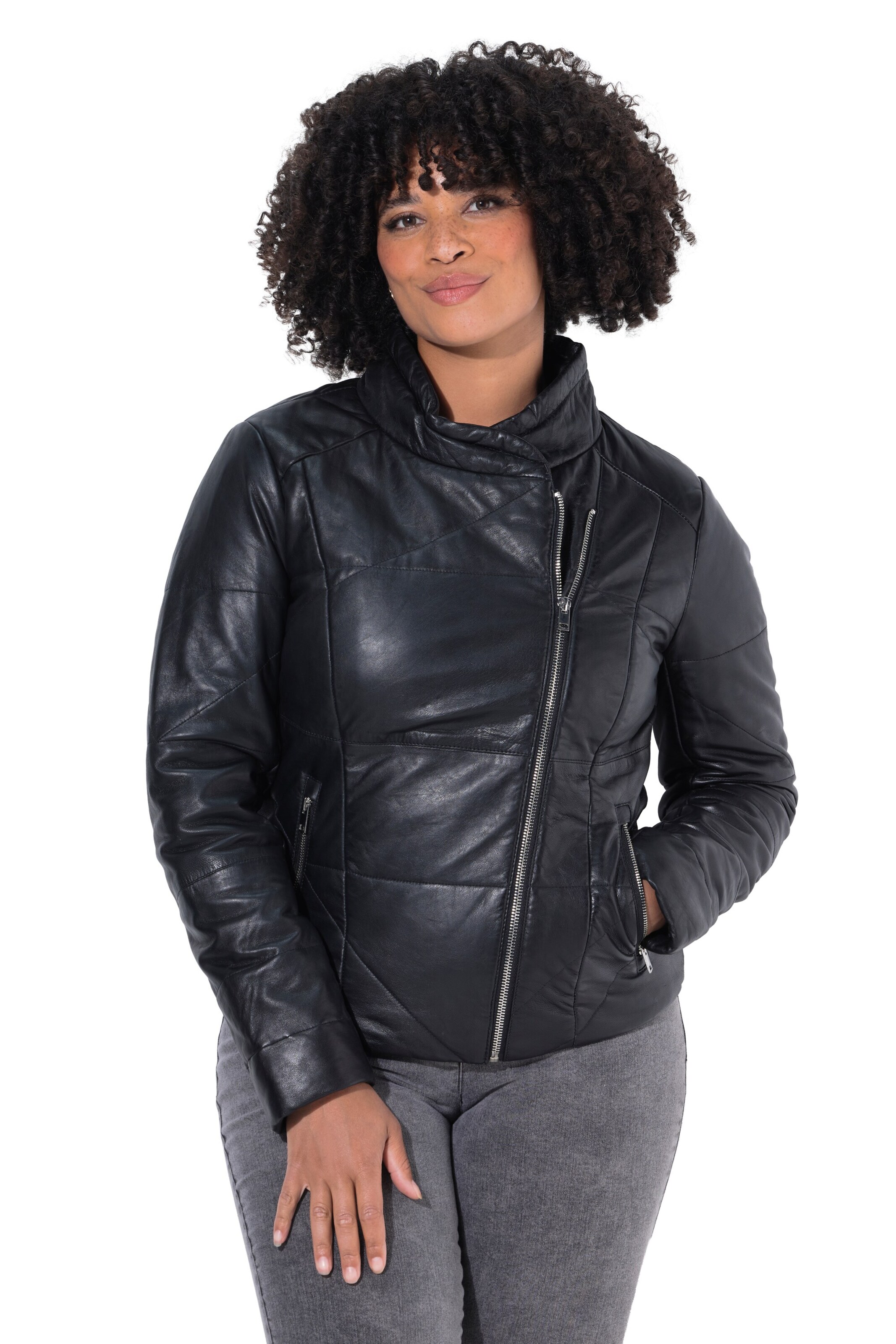 Angel of Style Jacke in Schwarz: Vorderseite