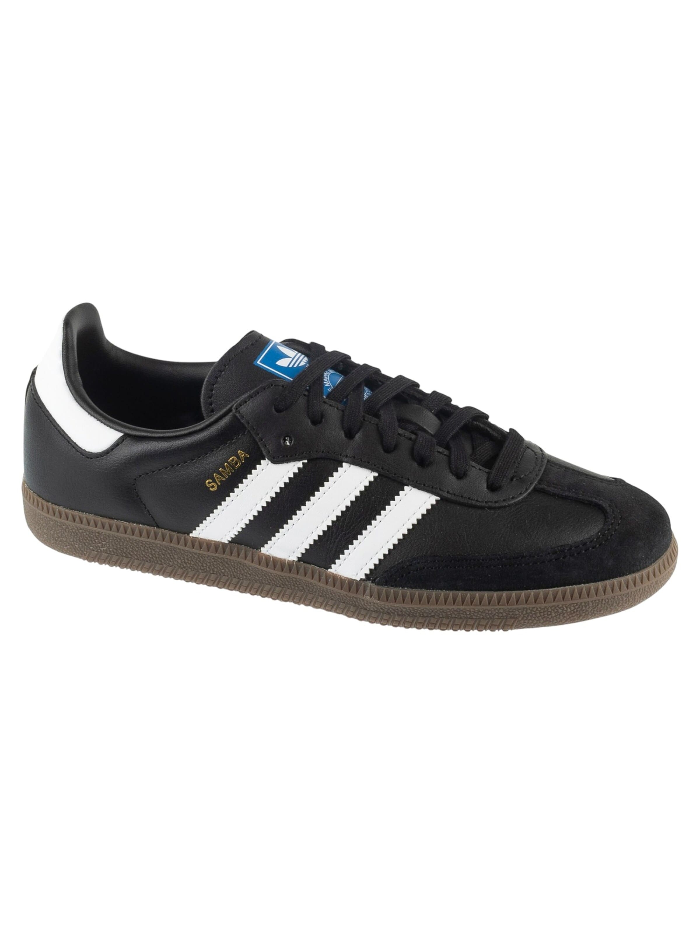Baskets 'adidas Samba OG Jr' ADIDAS ORIGINALS en noir : devant