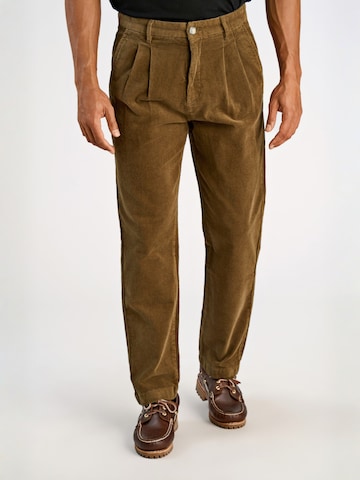 Lindbergh Wide leg Trousers in Brown