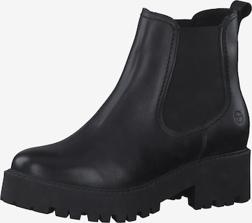 TAMARIS Chelsea Boots in Black: front