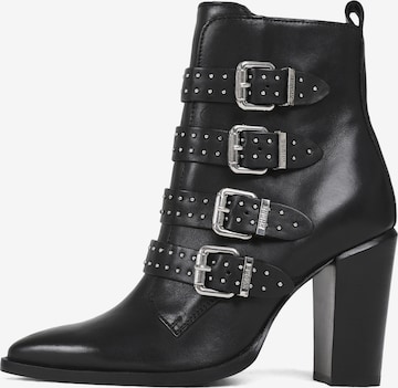 BRONX Ankle Boots 'New-Americana' in Black: front