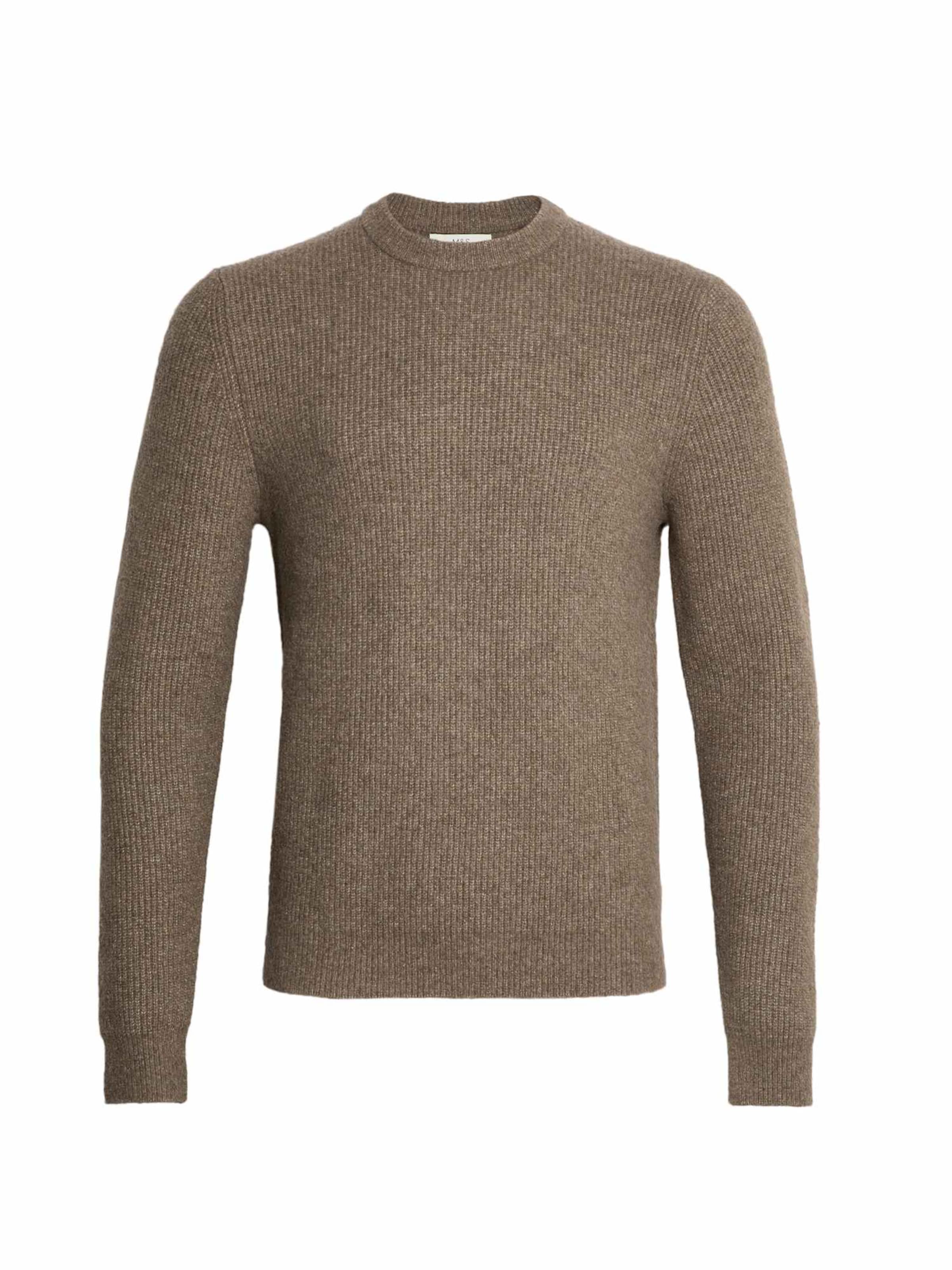Marks & Spencer Sweater in Brown: front