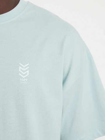 YSPT Studio Shirt 'CITYSCAPE' in Green