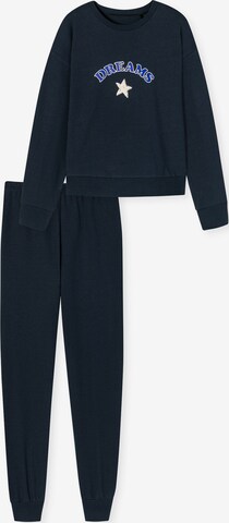 SCHIESSER Nachtkledij ' Teens Nightwear ' in Blauw: voorkant