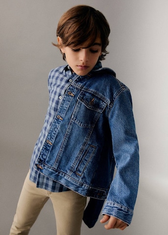 MANGO KIDS Between-Season Jacket 'John' in Blue