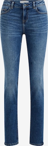 WE Fashion Skinny Jeans in Blauw: voorkant