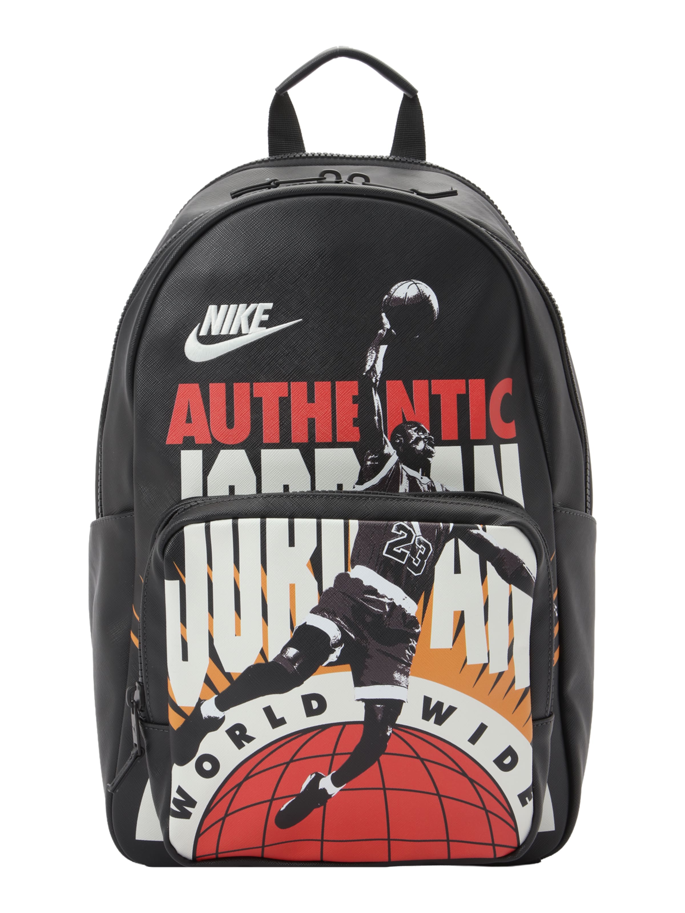 Jordan Hátizsák 'BOROUGH AUTHENTIC' - fekete: elől