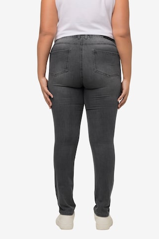 Coupe slim Jean Ulla Popken en gris