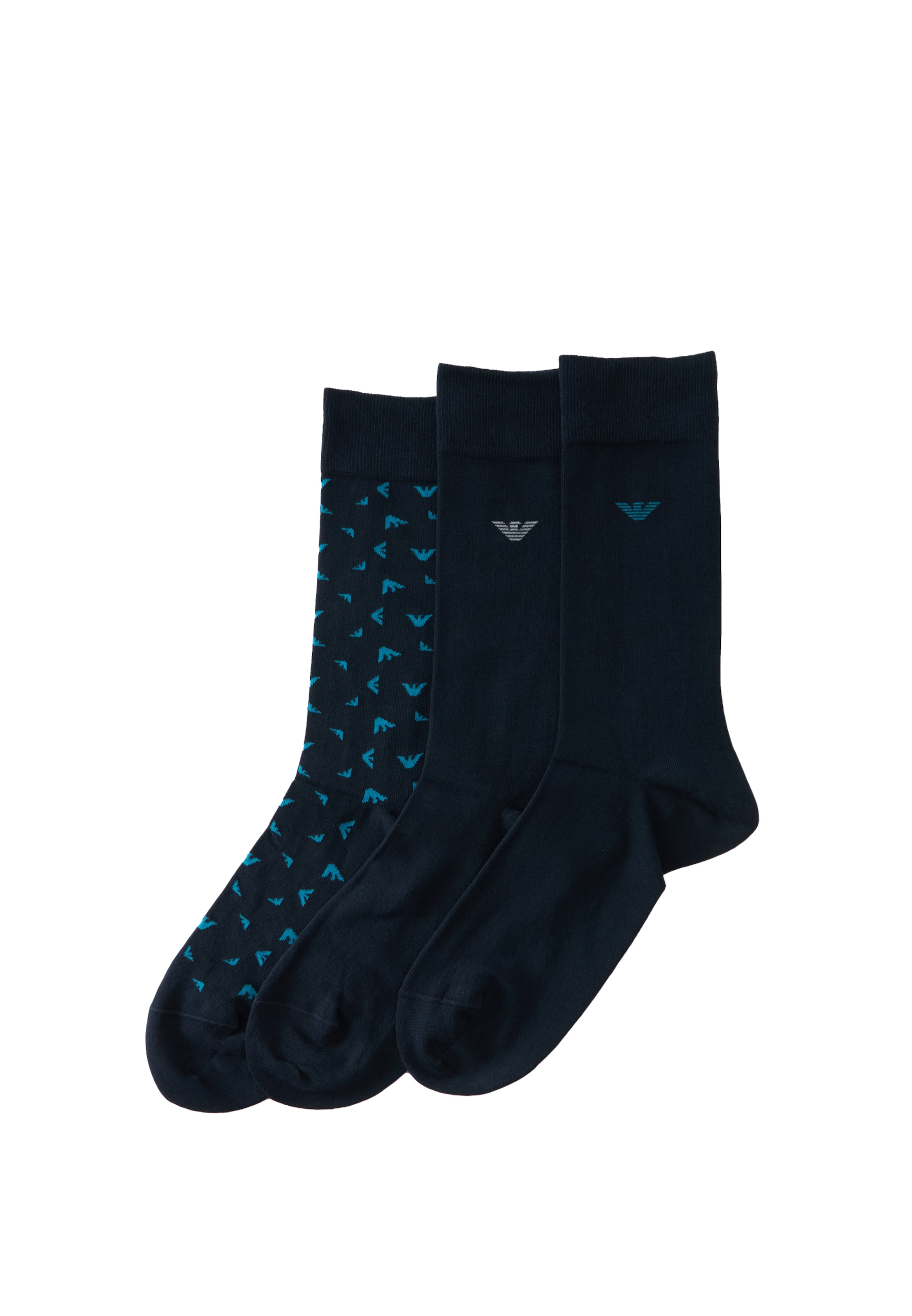 Calzino di Emporio Armani in blu: frontale