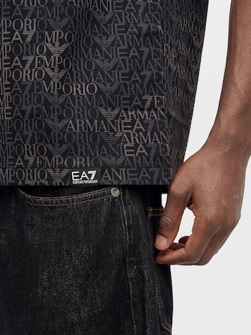 EA7 Emporio Armani Majica | črna barva
