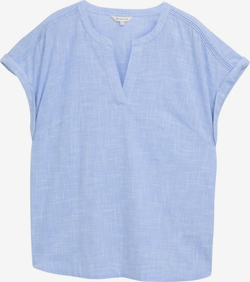 Camicia da donna di Tom Tailor Women + in blu: frontale