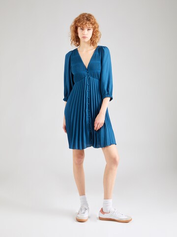 Maison 123 Jurk 'CYRIELLA' in Blauw: voorkant