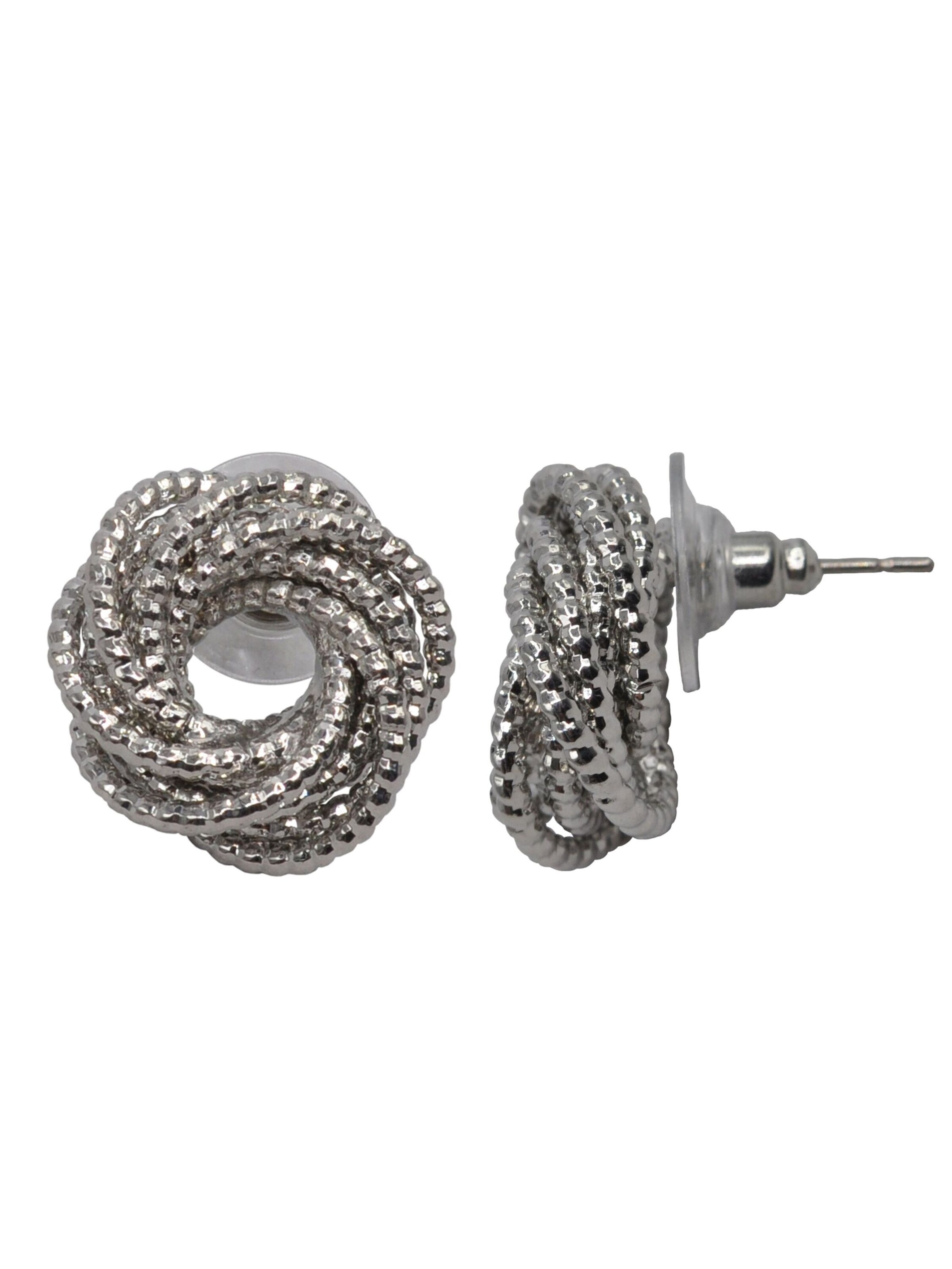 Steuer Boucles d'oreilles en argent, Vue avec produit