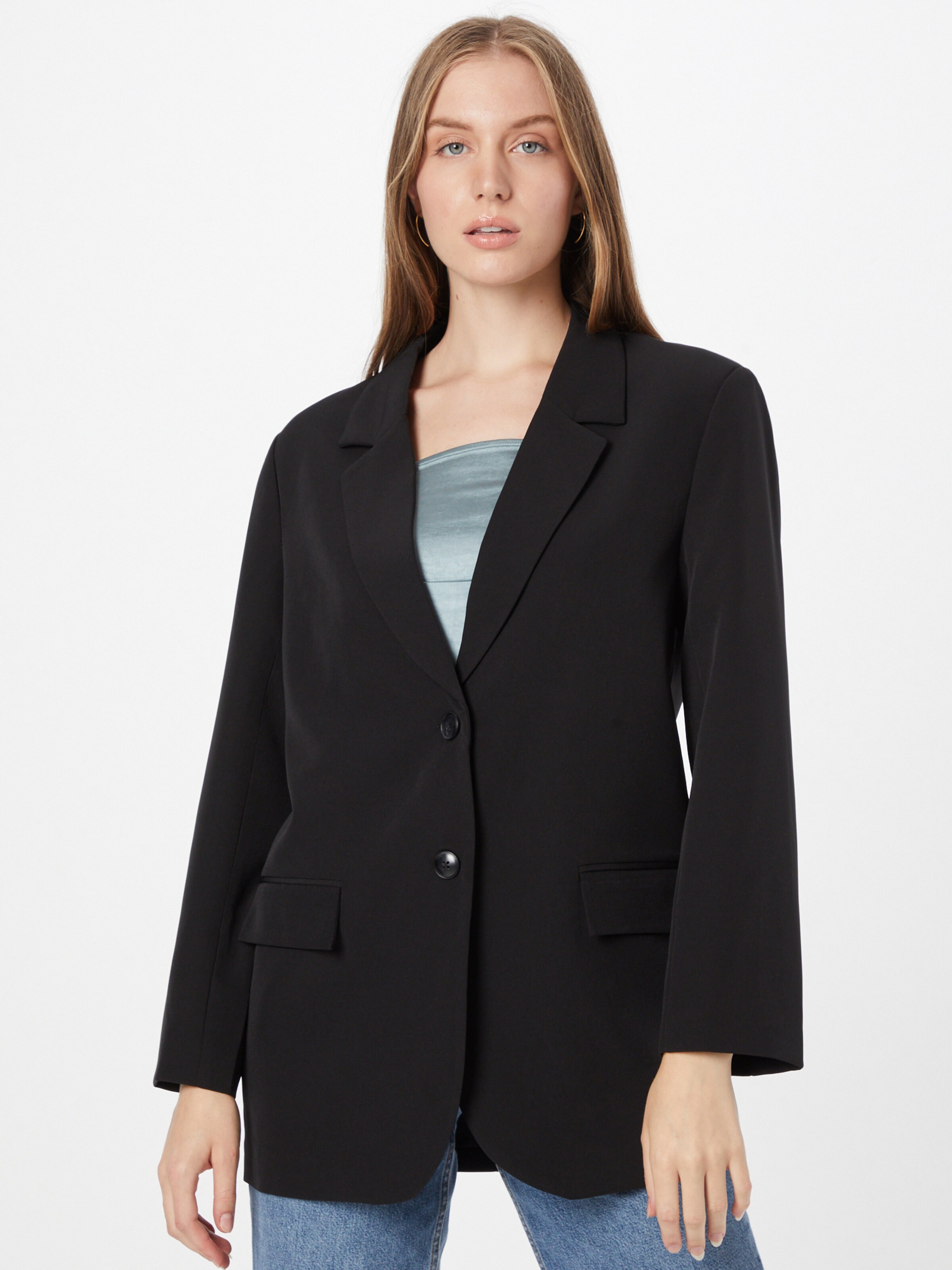 Frauen Blazer OBJECT Blazer 'Sally' in Schwarz - AN17933 Frauen Blazer OBJECT Blazer 'Sally' in Schwarz - AN17933