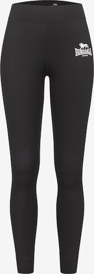 LONSDALE Legingi 'CALDMORE' pieejams L, krāsa - melns / balts, Preces skats