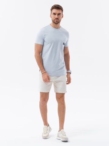 T-Shirt 'S1735' Ombre en bleu