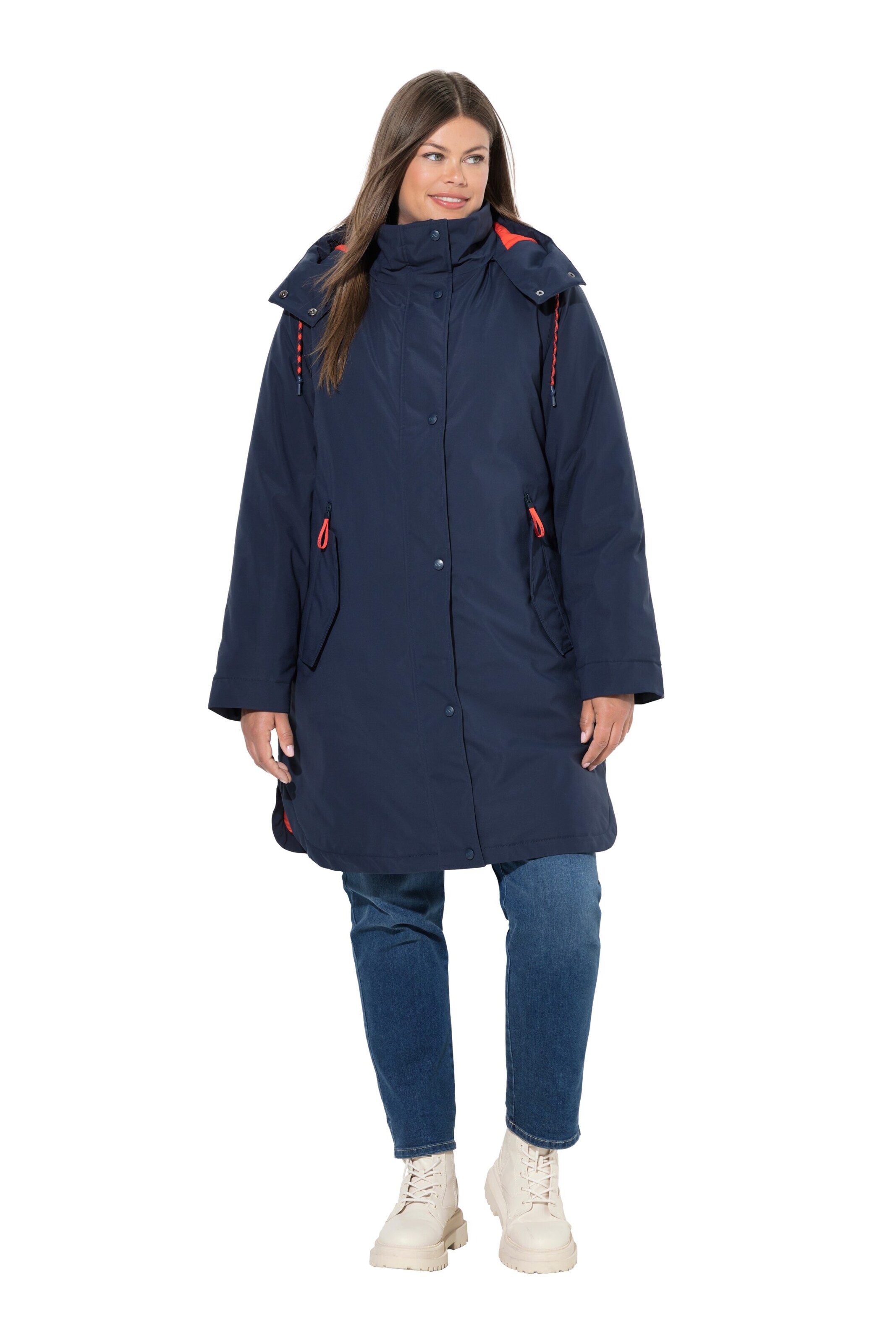 LAURASØN Performance Jacket in Blue: front