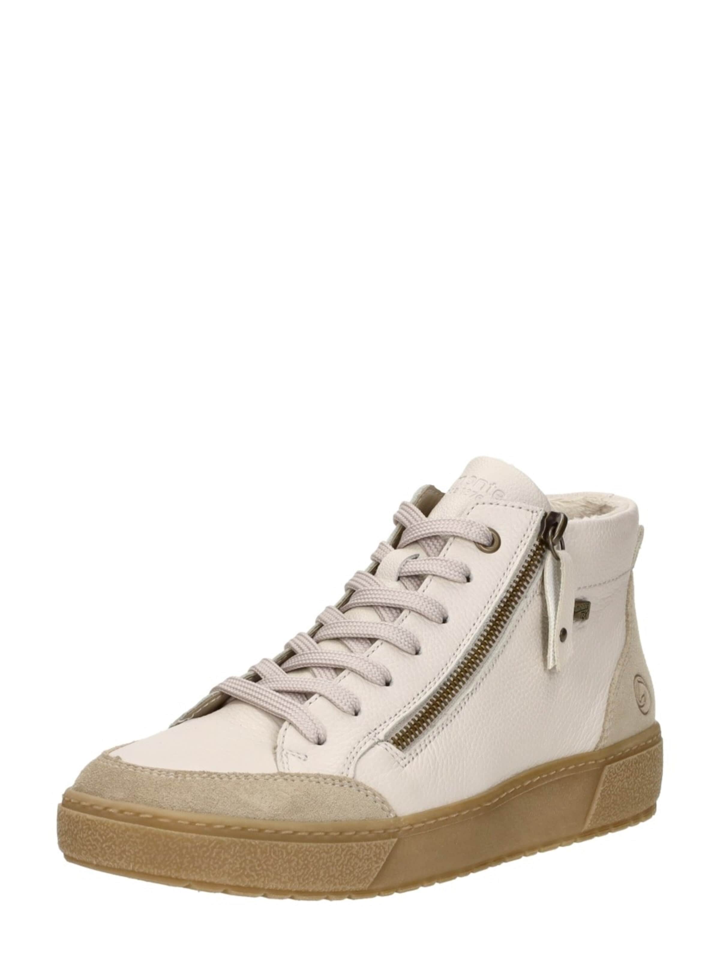 Chaussure à lacets 'Veterschoenen Hoog' REMONTE en blanc