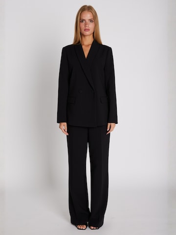 RUE de FEMME Regular Broek ' 6801RDFComfyOlivenne ' in Zwart: voorkant
