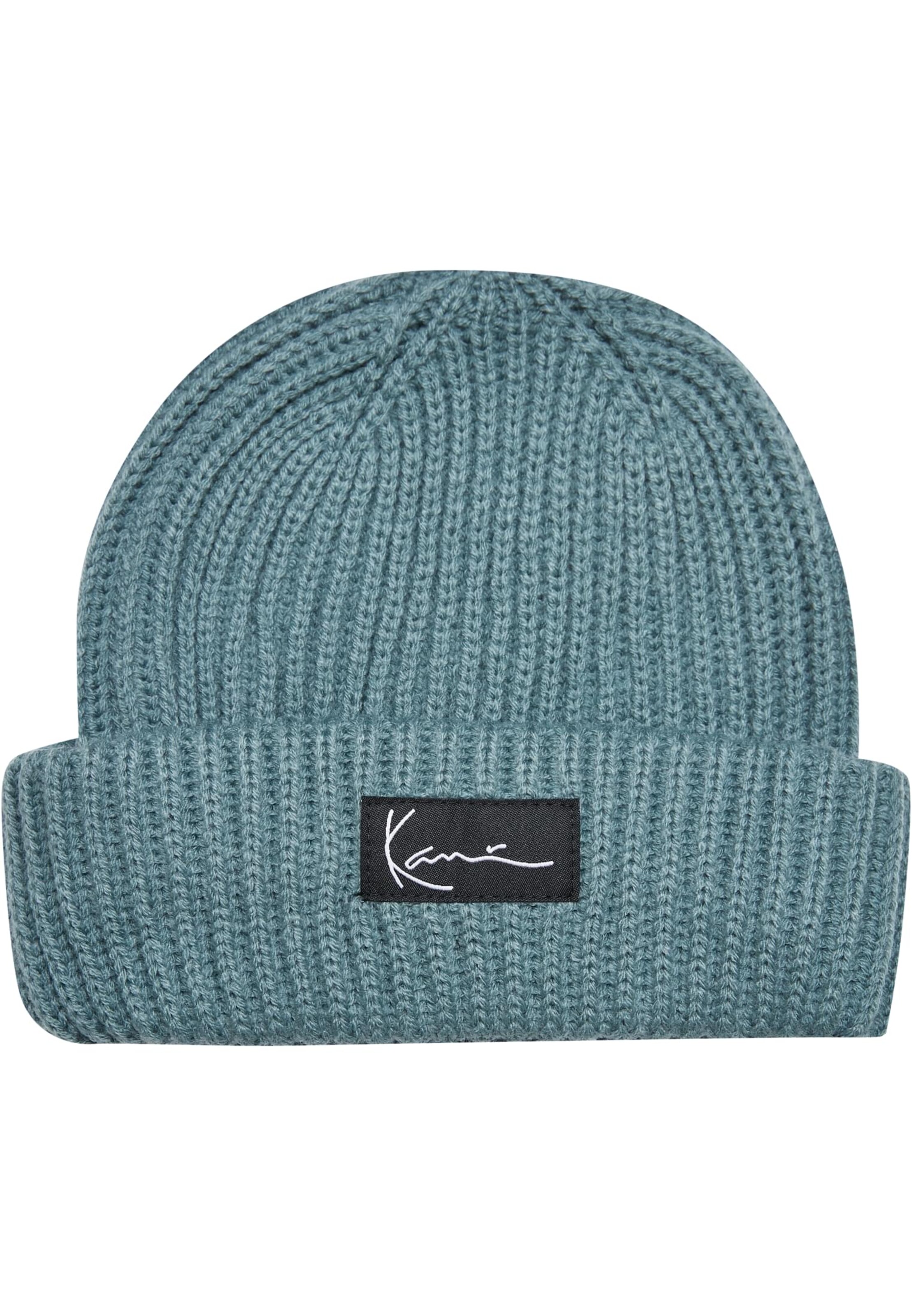 Karl Kani Muts in Blauw: voorkant