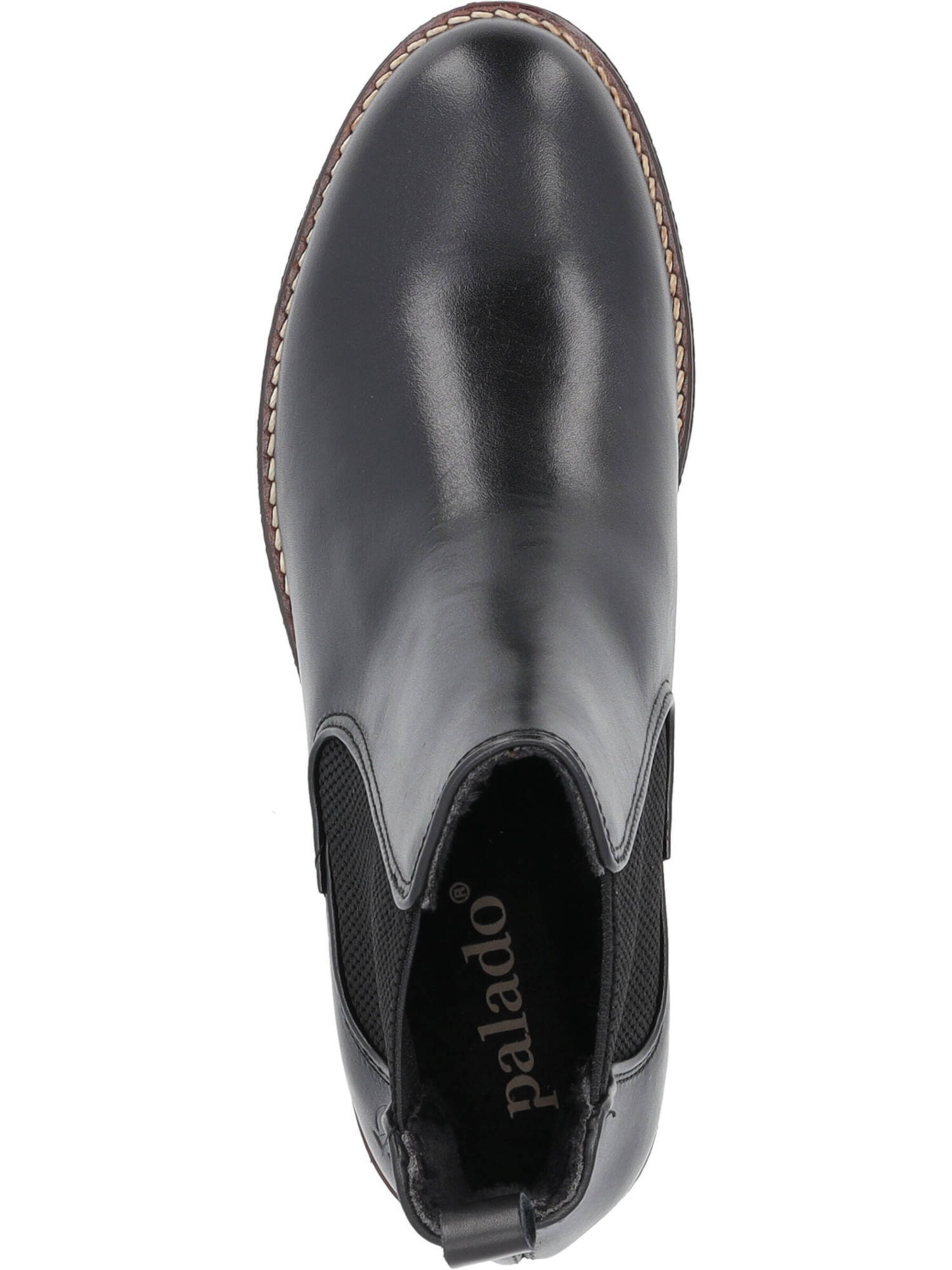 Ghete chelsea de la Palado pe negru