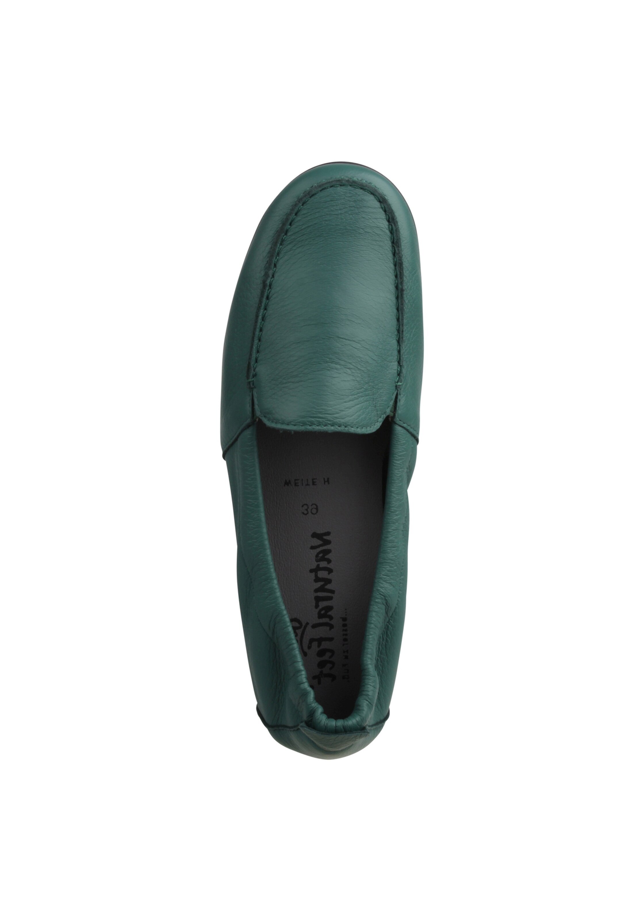 Natural Feet Moccasin 'Marie' in Green