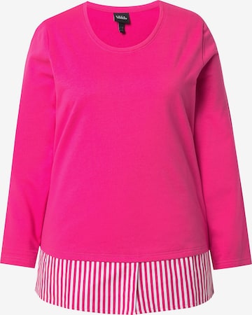 Ulla Popken Shirt in Roze: voorkant