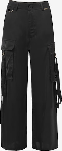 Influencer Loosefit Gargohousut värissä musta: etupuoli