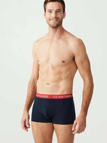 Boxeri de la U.S. POLO ASSN. pe albastru