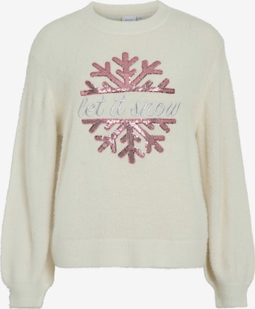 VILAPulover 'VIGRYLA' - bijela boja: prednji dio