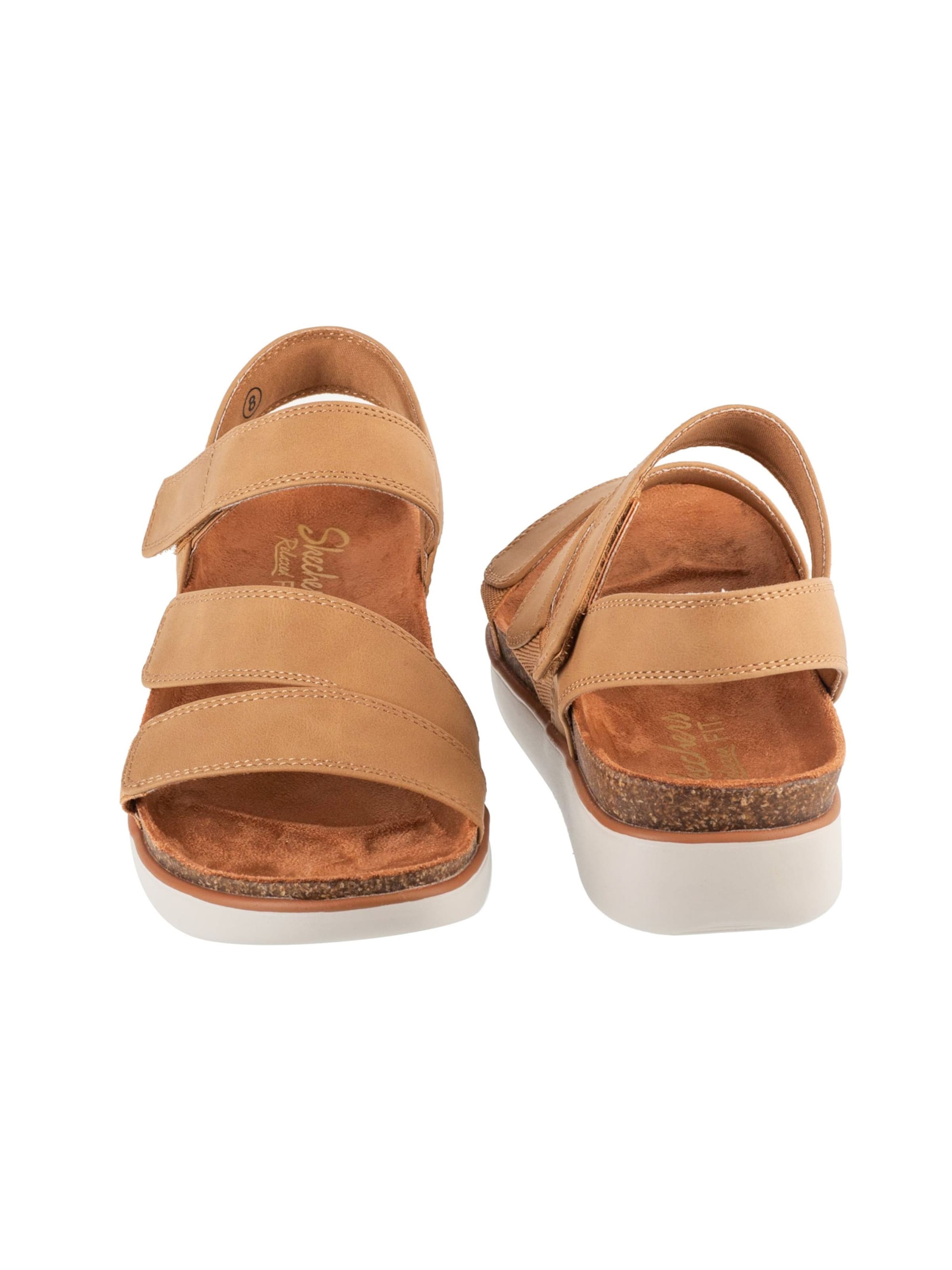 SKECHERS Sandal 'Skechers Lifted Comfort' in Brown