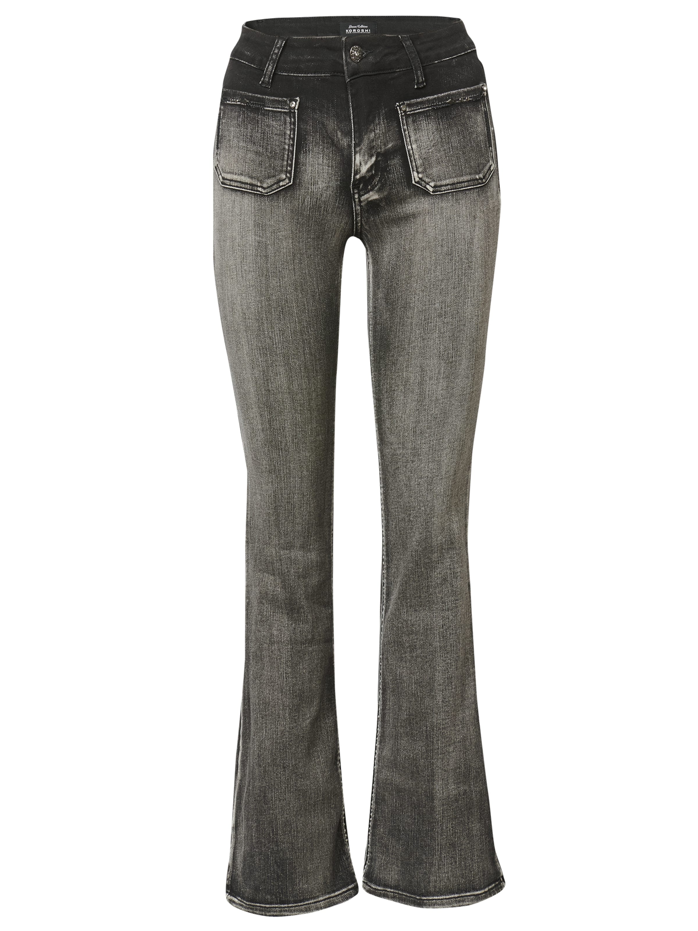 KOROSHI - regular Vaquero en gris: frente