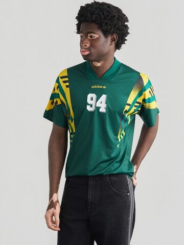 T-Shirt 'SANTIAGO JSY' ADIDAS ORIGINALS en vert : devant