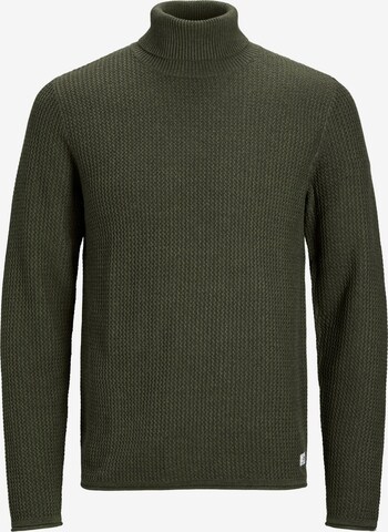 Jack & Jones Plus Pullover 'CARLOS' in Grün: predná strana