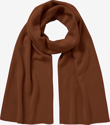 FALKE Scarf in Brown: front