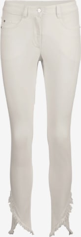 MADELEINE Slimfit Jeans in Weiß: Vorderseite