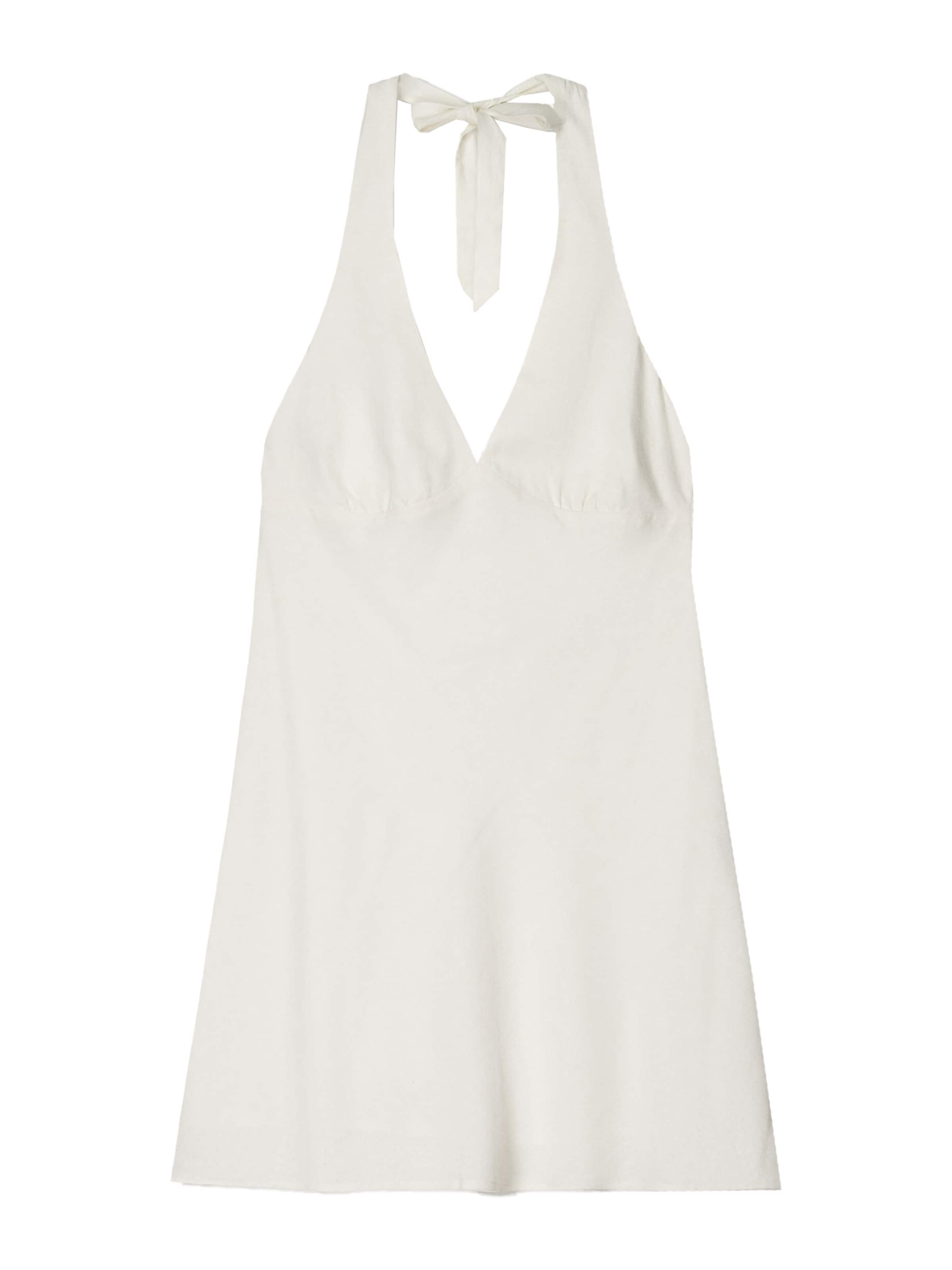 Bershka Sommarklänning i vit: framsida