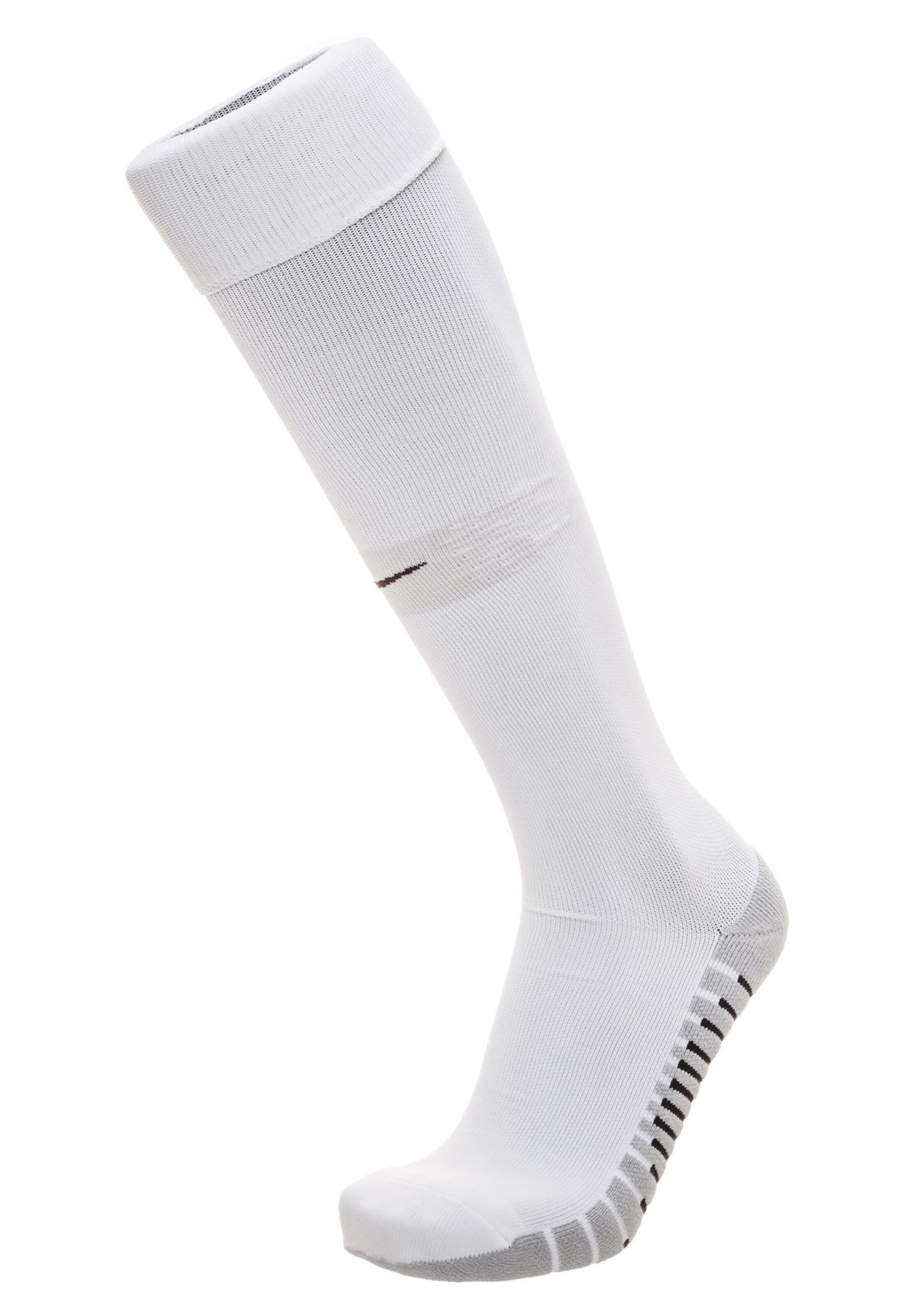 balts NIKE Pusgarās zeķes 'Team MatchFit': no priekšpuses