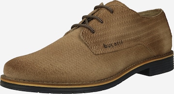 bugatti Lace-Up Shoes 'Labato' in Beige: front