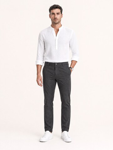 yazubi Slim fit Chino Pants 'Kyle' in Brown