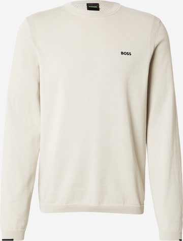 BOSS Свитер 'Ever-X' в Бежевый: спереди