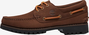 Mocassin TIMBERLAND en marron : devant
