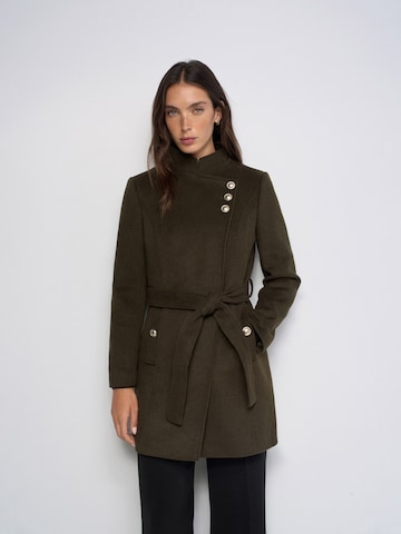 Salsa Jeans Between-seasons coat in Green: front