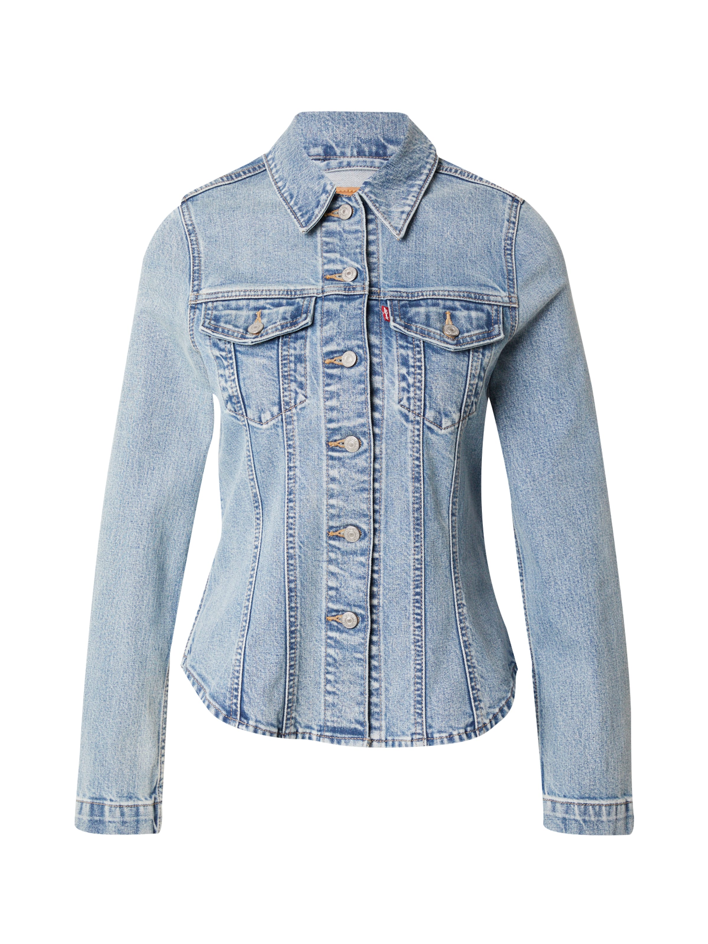 Veste mi-saison 'Tailored Slim Trucker' LEVI'S ® en bleu : devant