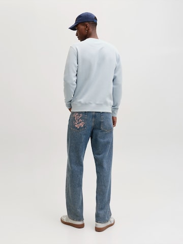 Sweat-shirt 'JJESOHO' JACK & JONES en bleu