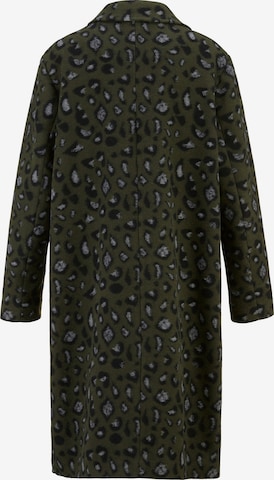 MIAMODA Between-Seasons Coat in Green